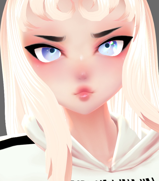❤ VRoid Anime Eye Texture 眼 Blue