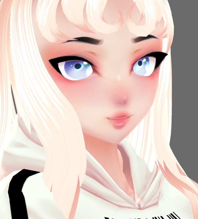 ❤ VRoid Anime Eye Texture 眼 Blue