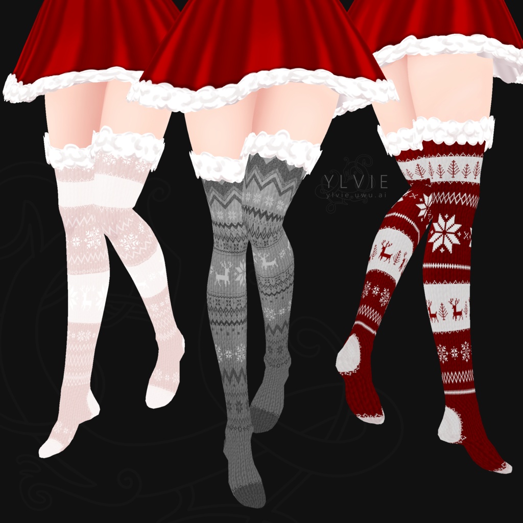 VRoid Holiday SOCKS Pack
