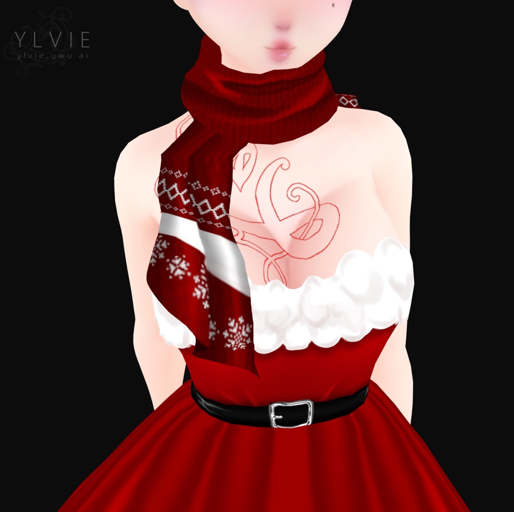 VRoid Holiday SCARF Set
