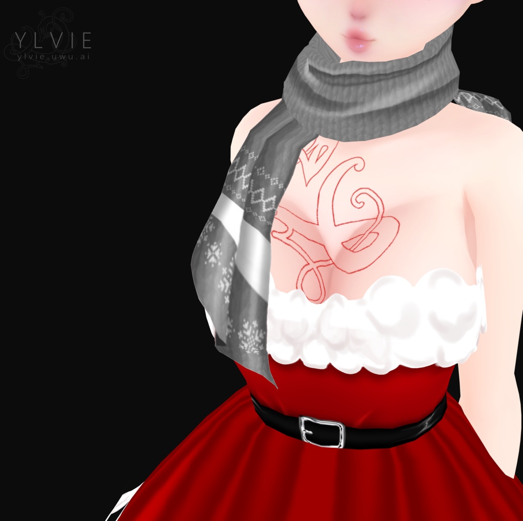 VRoid Holiday SCARF Set