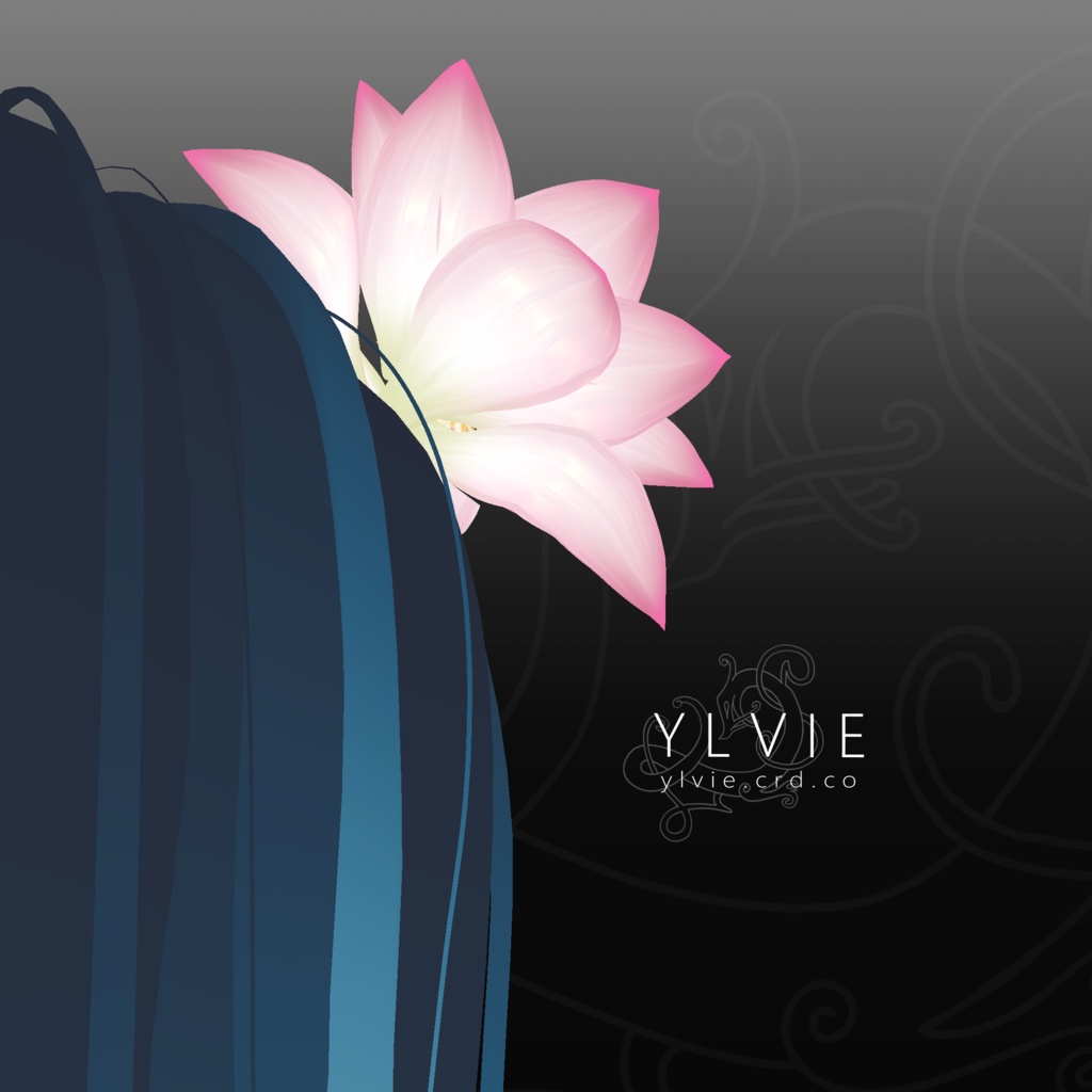 VRoid LOTUS Hair Flower Accessory