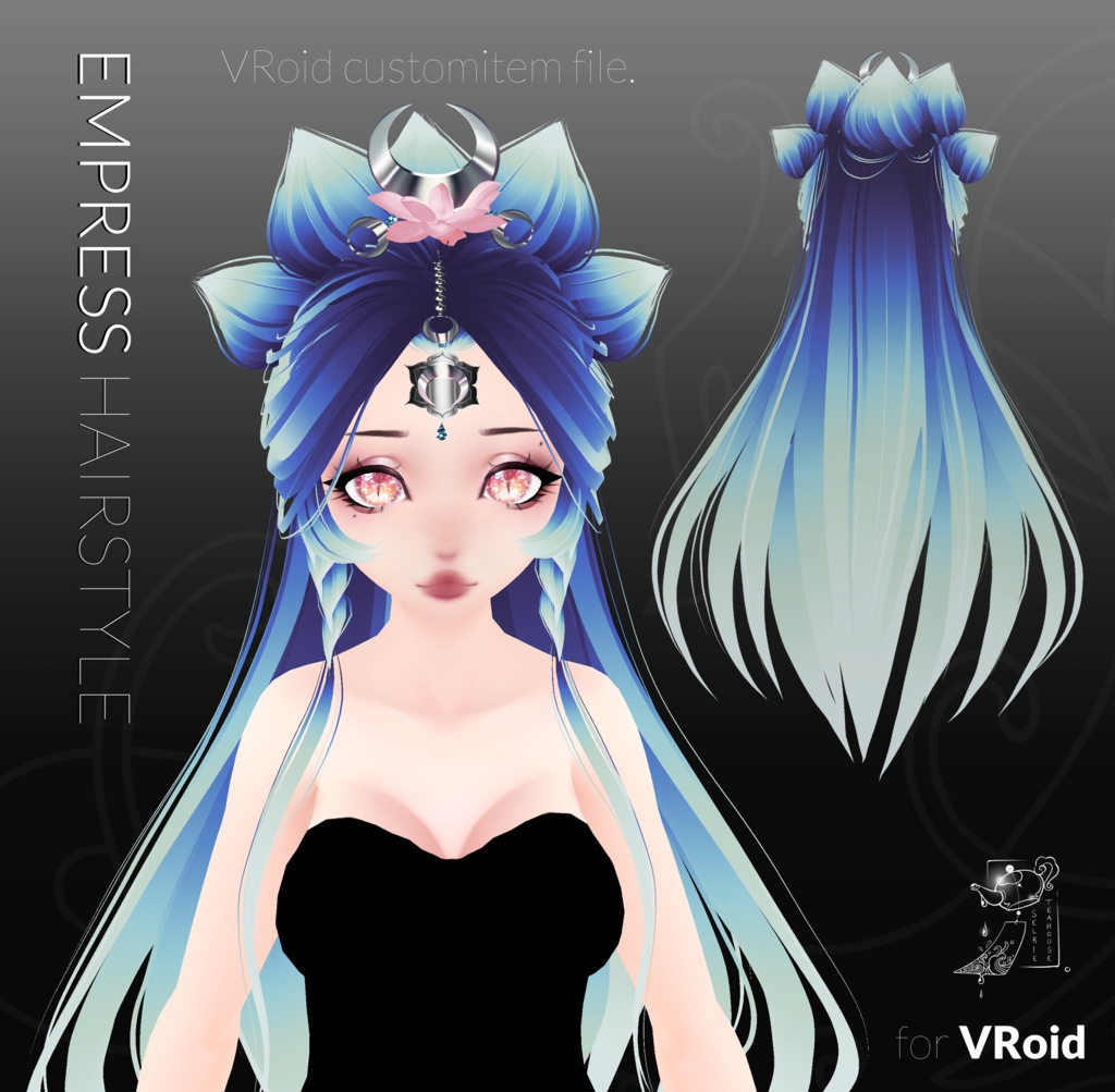 VRoid Empress Hairstyle