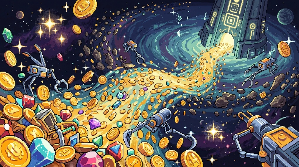 【フリーBGM】ゲームがやりたくなる作業用BGM「Cosmic Coin Rush」【商用利用可】