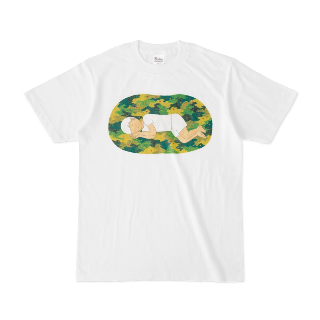 寝仏 白Tシャツ