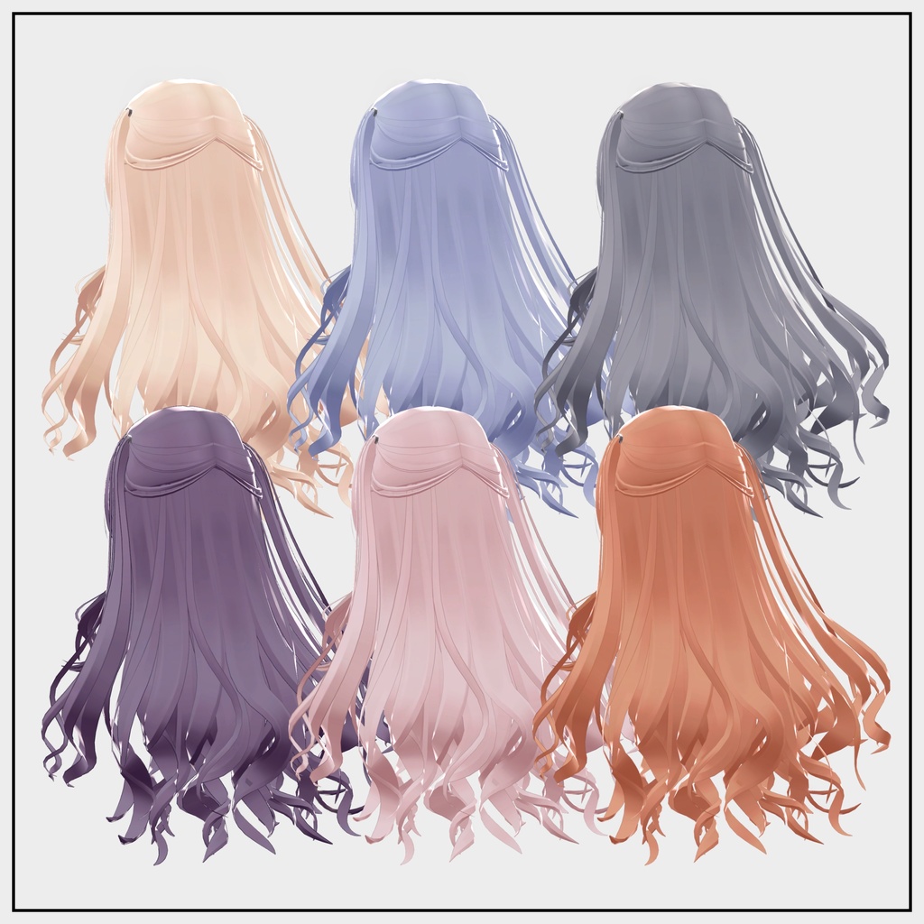 【3Dヘアモデル】Wintersweet