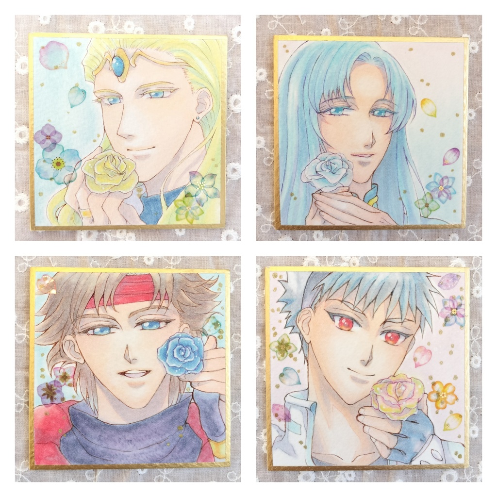 アンジェリーク　豆色紙