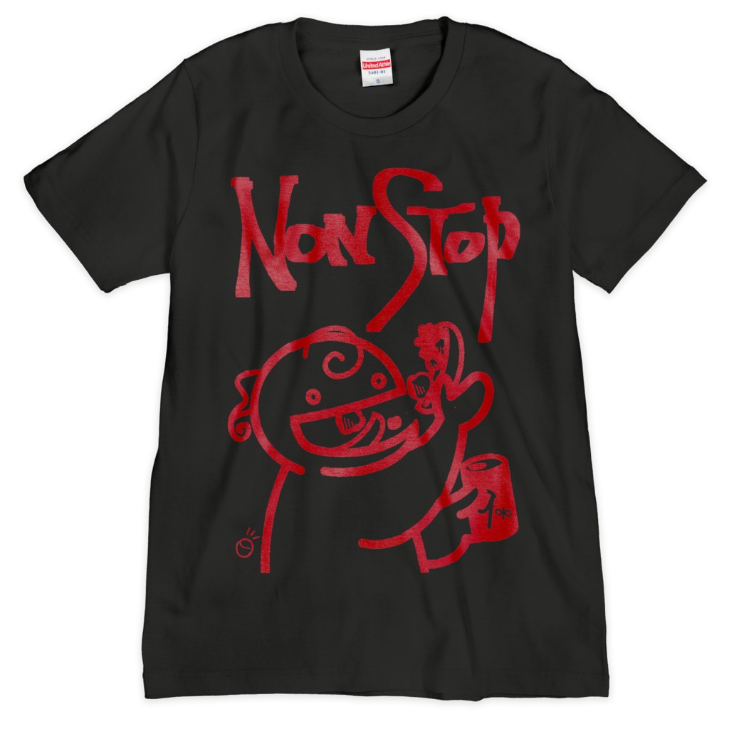 Non Stop Tシャツ・れっど