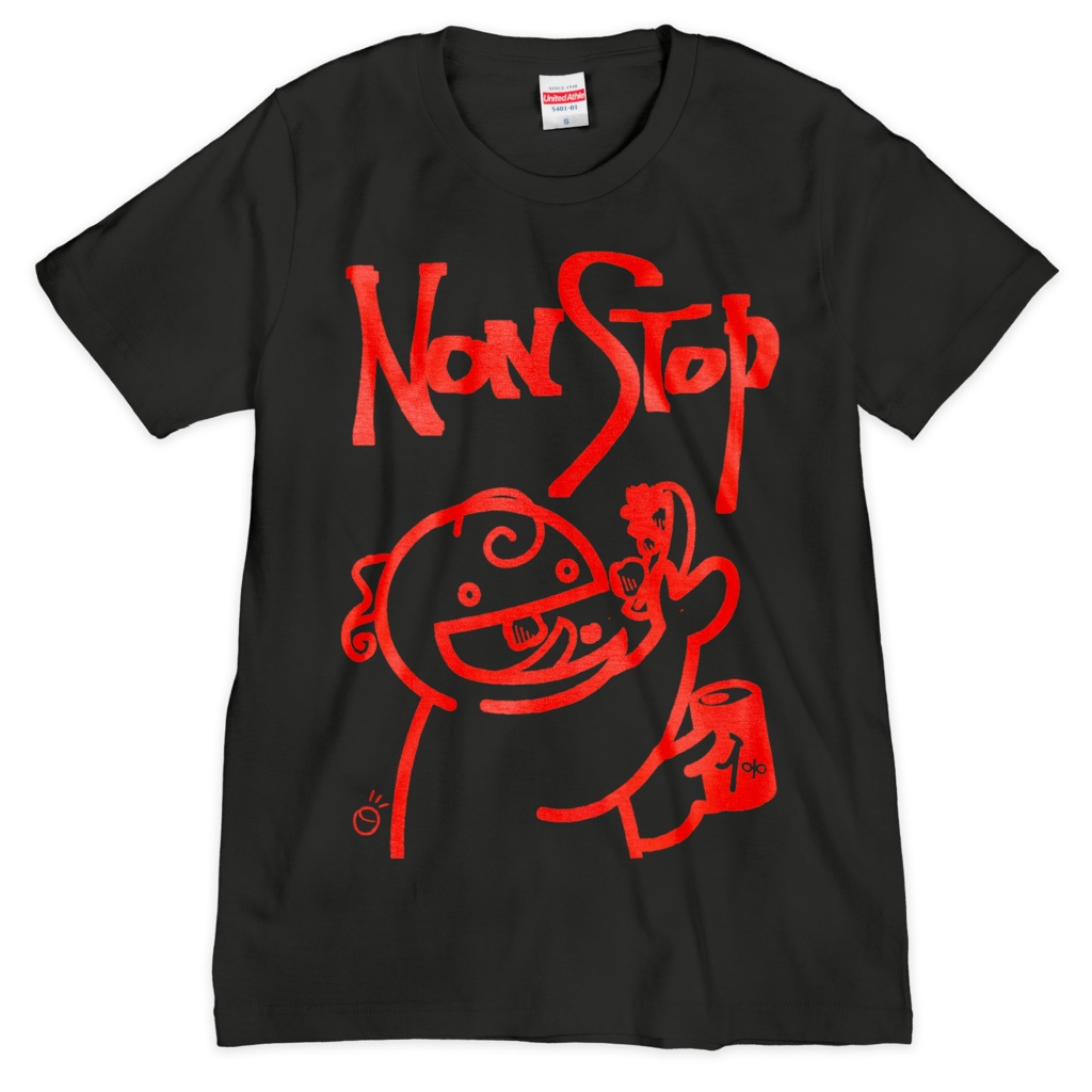 Non Stop Tシャツ・おれんじ