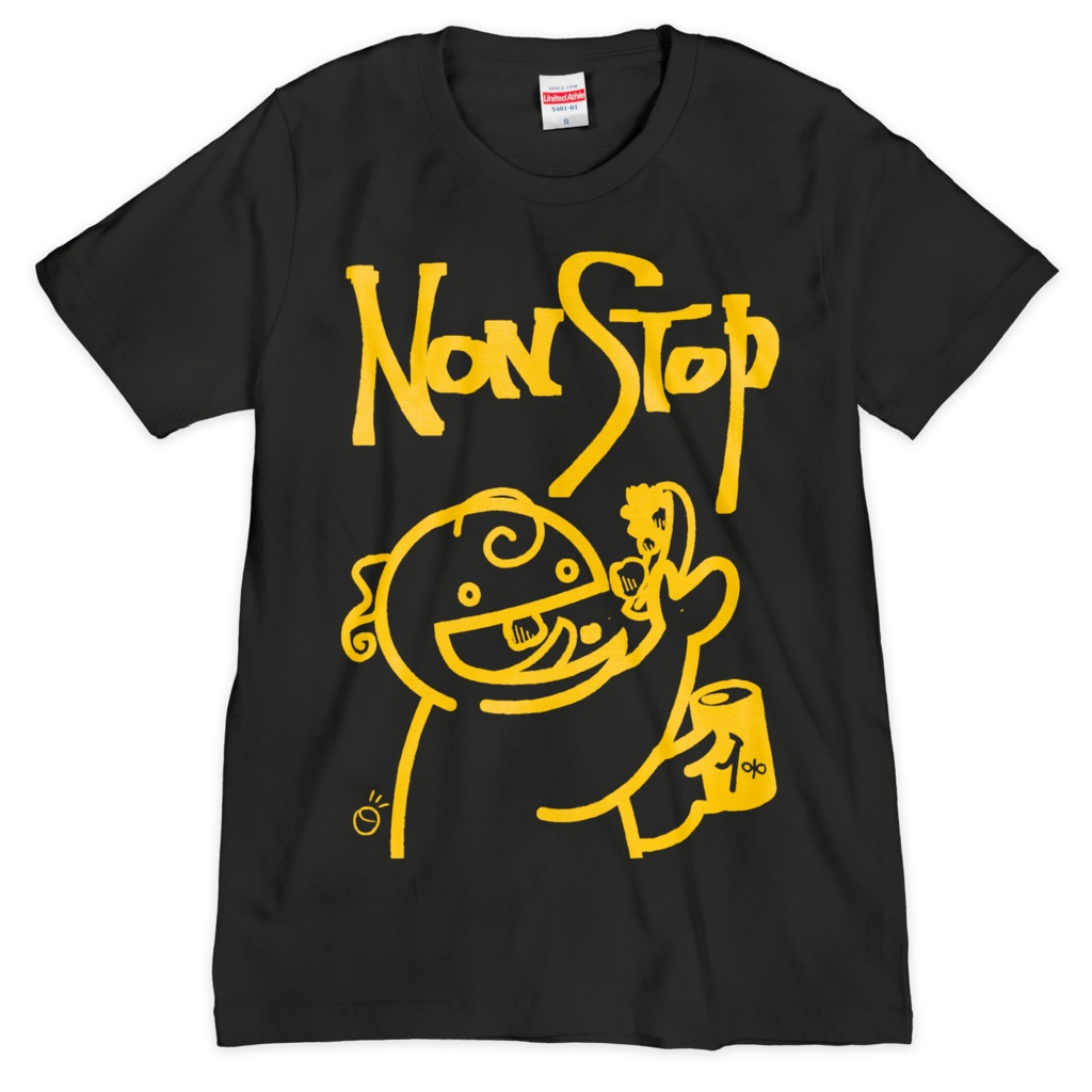 Non Stop Tシャツ・いえろー