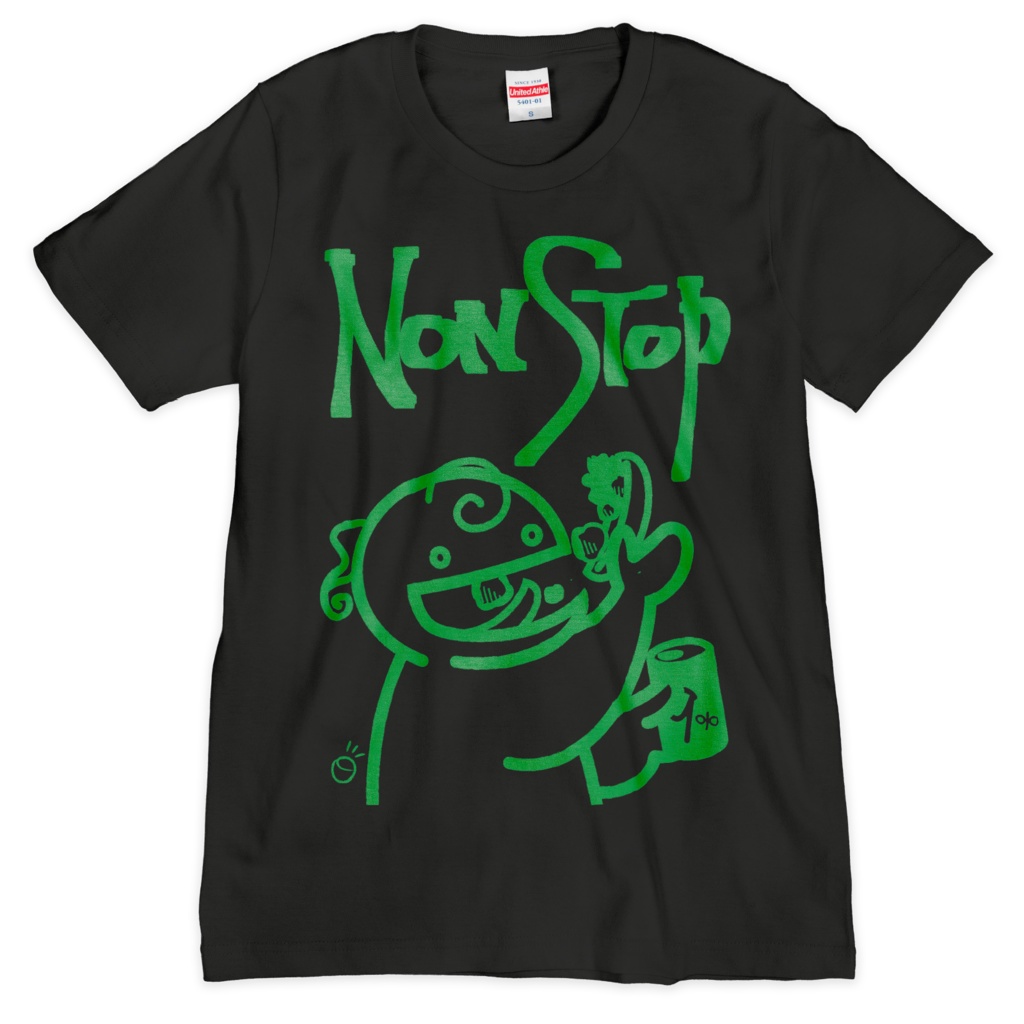 Non Stop Tシャツ・ぐりーん