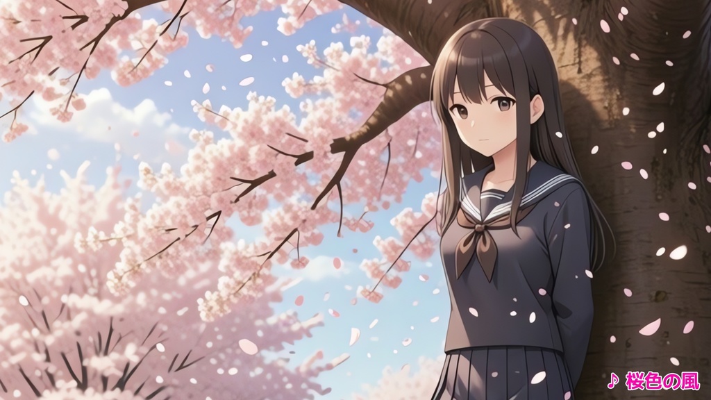 【無料】オリジナル曲　桜色の風