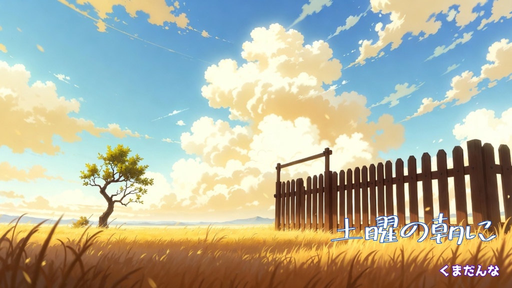 【無料】　土曜の朝に　～動画・配信素材用ＢＧＭ～