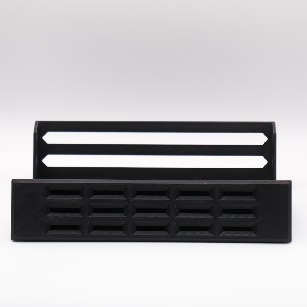 ゲーム機用 斜め横置き ディスプレイスタンド【ソフト15枚収納 / Switch 2互換】