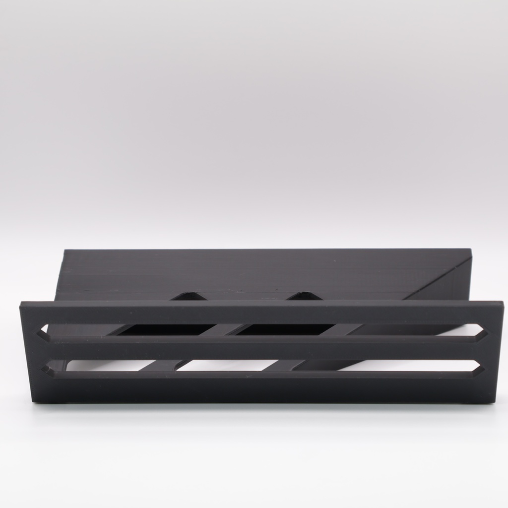 ゲーム機用 斜め横置き ディスプレイスタンド【ソフト15枚収納 / Switch 2互換】