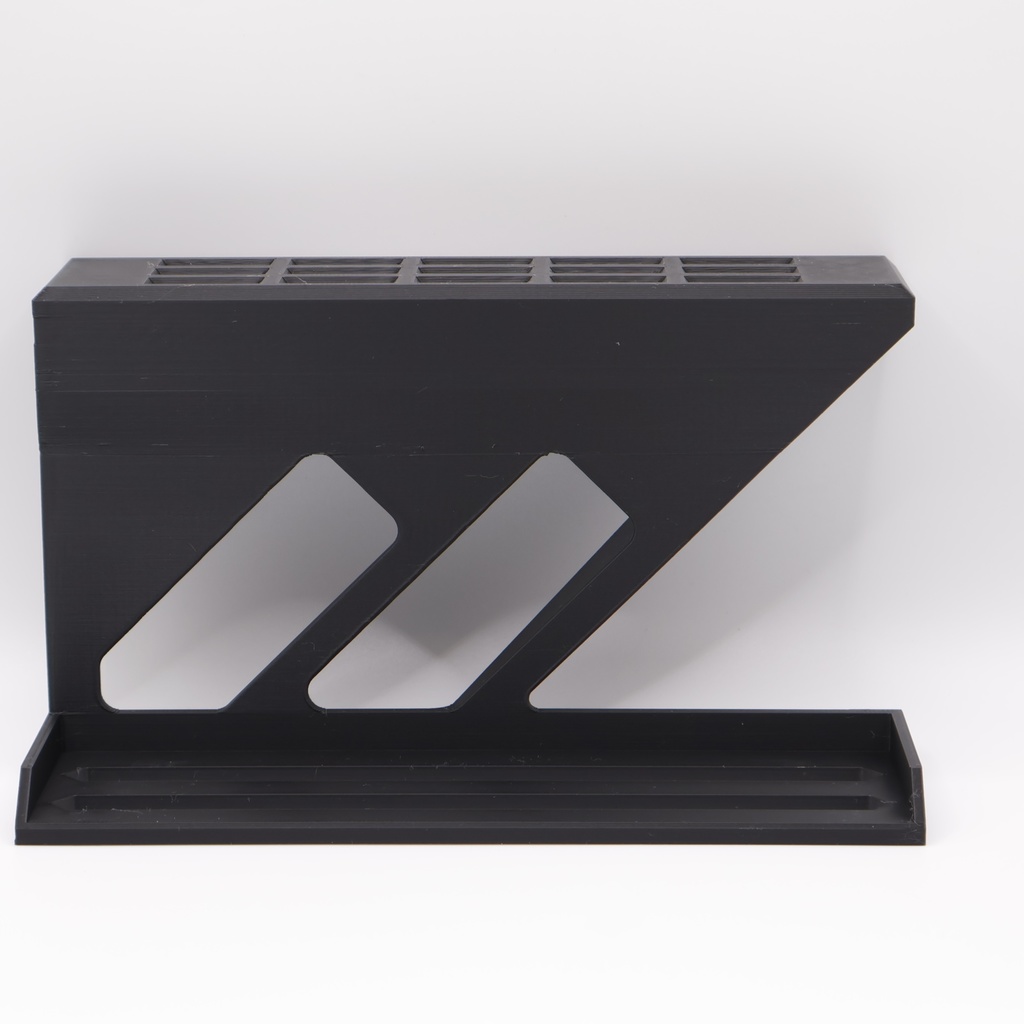 ゲーム機用 斜め横置き ディスプレイスタンド【ソフト15枚収納 / Switch 2互換】