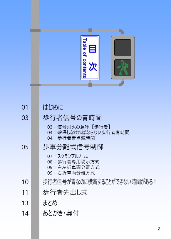 横断歩行者と信号制御(信見る!Vol.6)