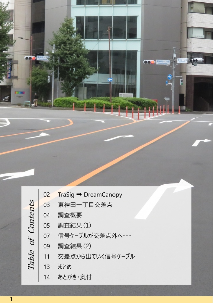 信号交差点を観る =東神田一丁目交差点=