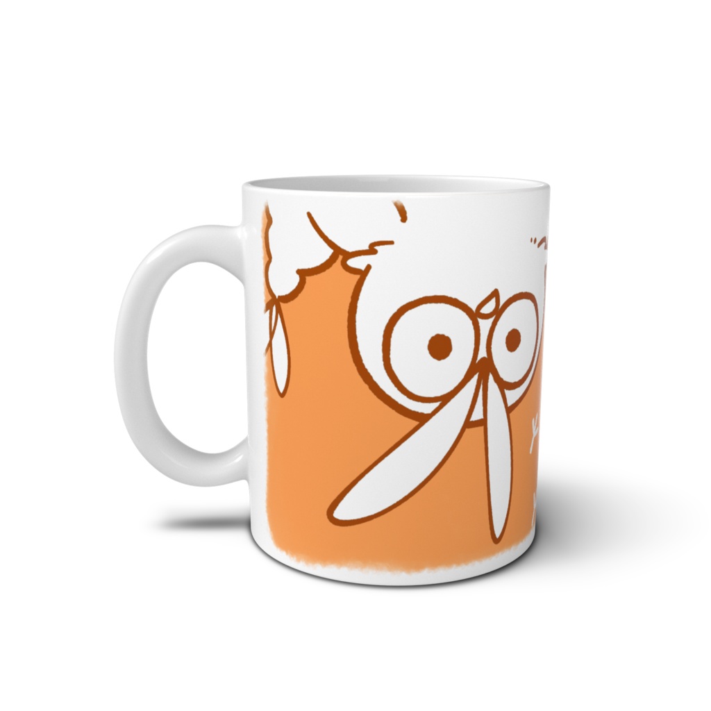 ふくてんマグカップ オレンジ