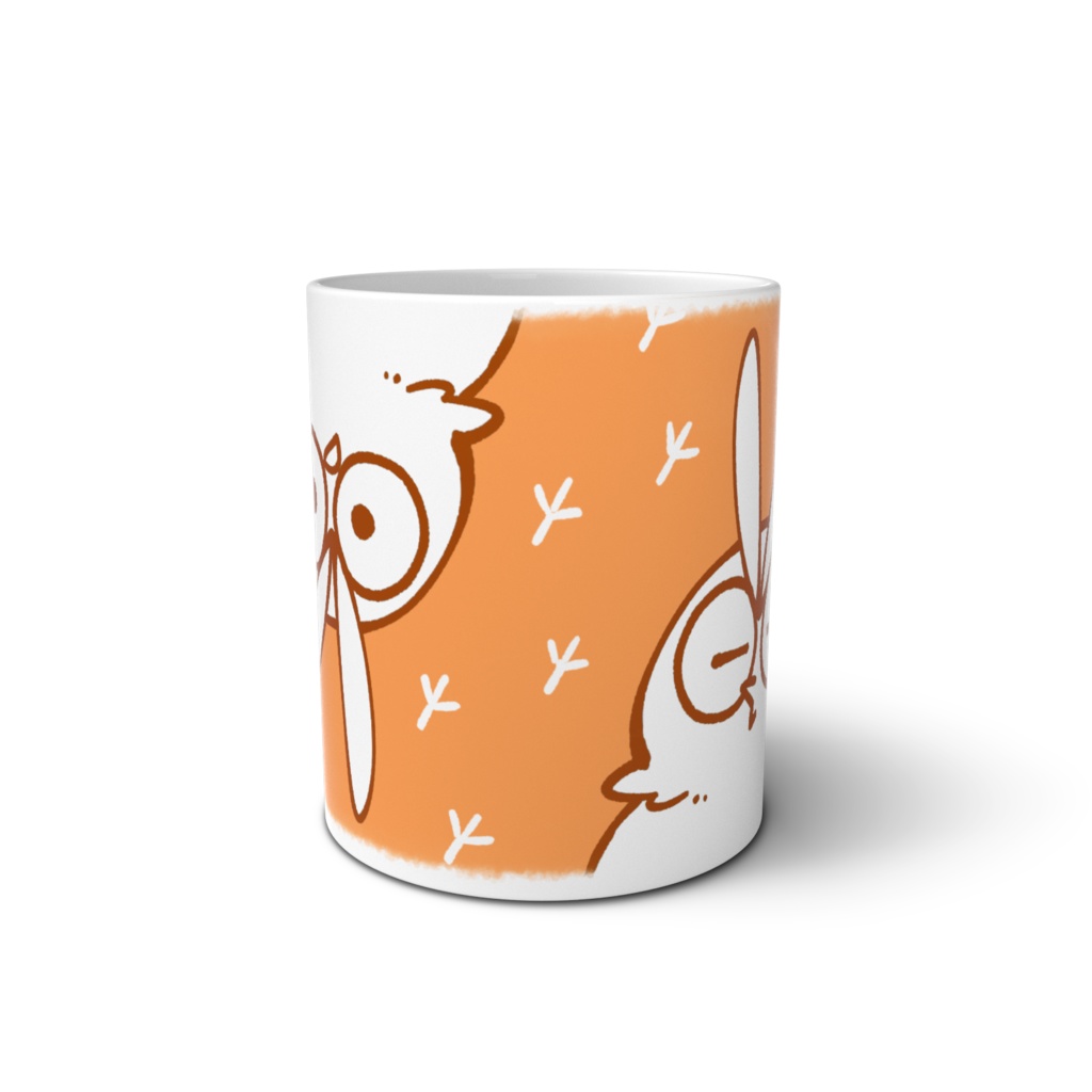 ふくてんマグカップ オレンジ