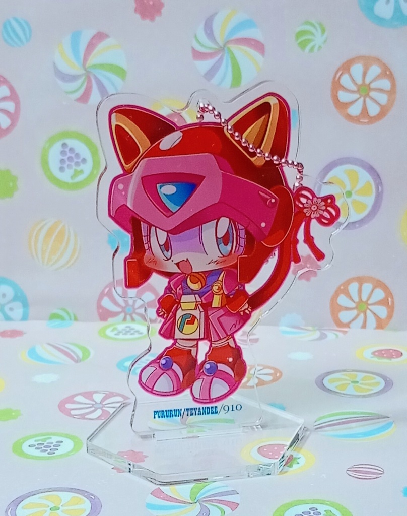 キャッ党忍伝てやんでえ　プルルン　アクリルスタンド