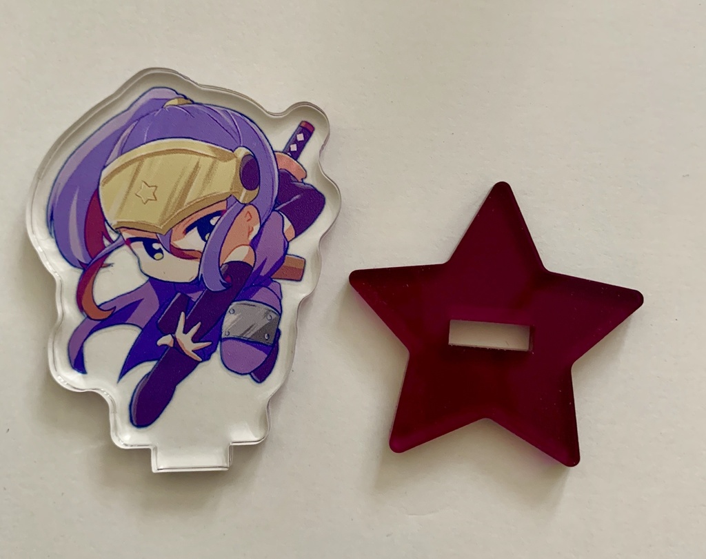 擬人化バイオスパークアクスタ