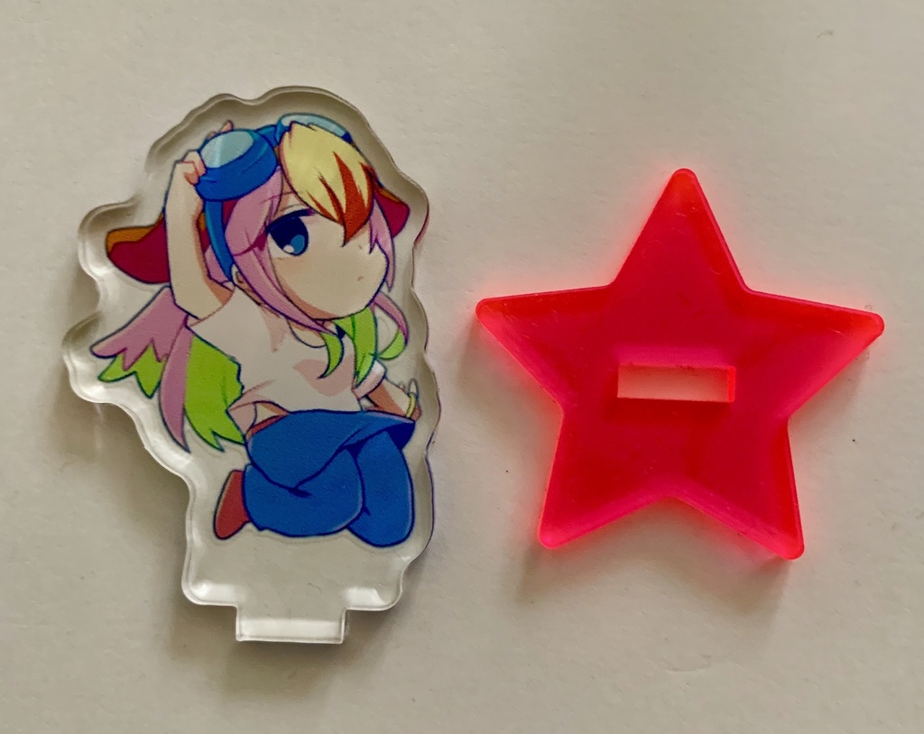 擬人化バードンアクスタ