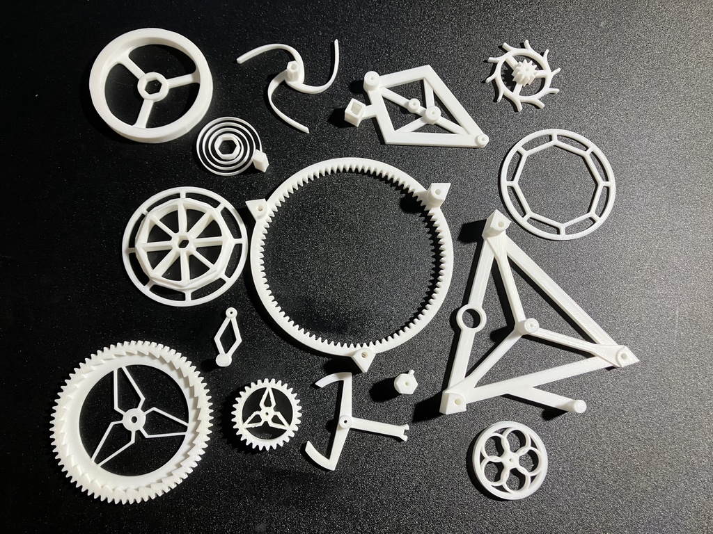 壁掛けトゥールビヨン stlデータ