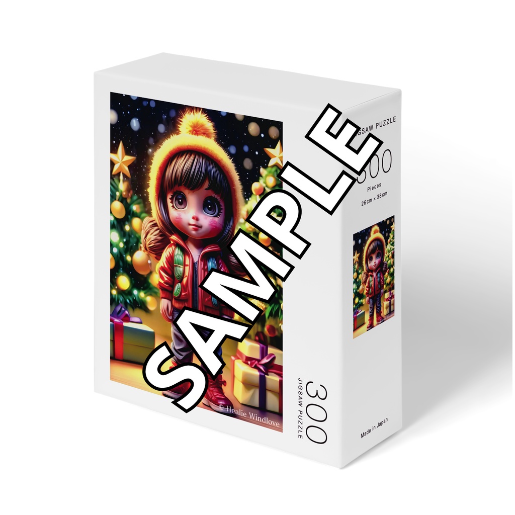 ✨AI Art Cute Christmas Child (3D Style) - Puzzle 6