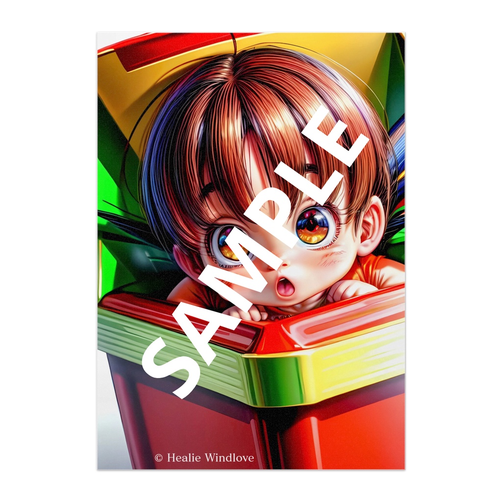 ✨AI Art Cute Christmas 🎄Child (Semi-Realistic) - Poster 3