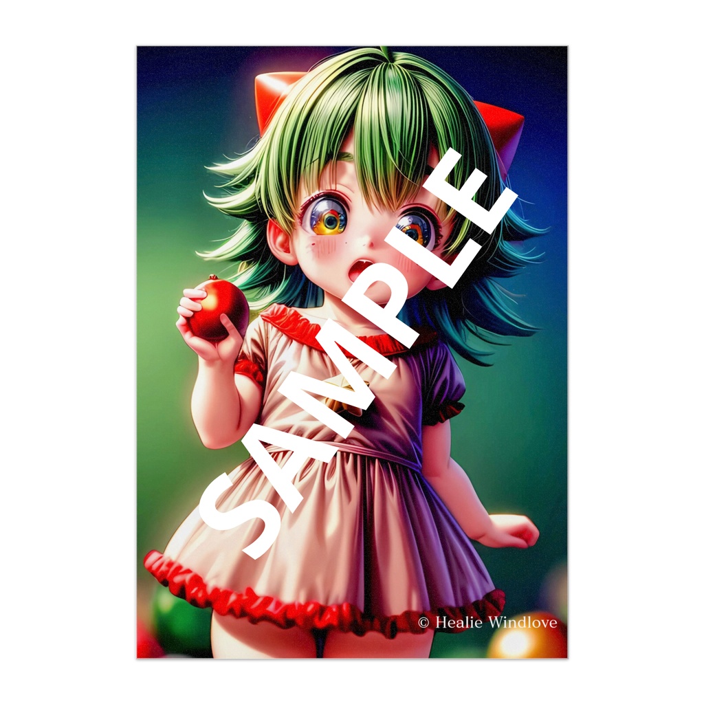 ✨AI Art Cute Christmas 🎄Child (Semi-Realistic) - Poster 4