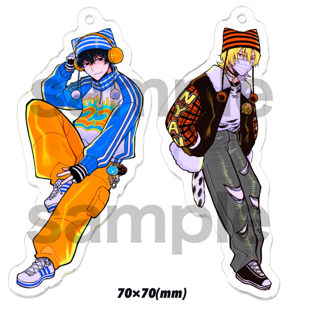 【アクキー】芽々野響也 単体【猫シリーズ】