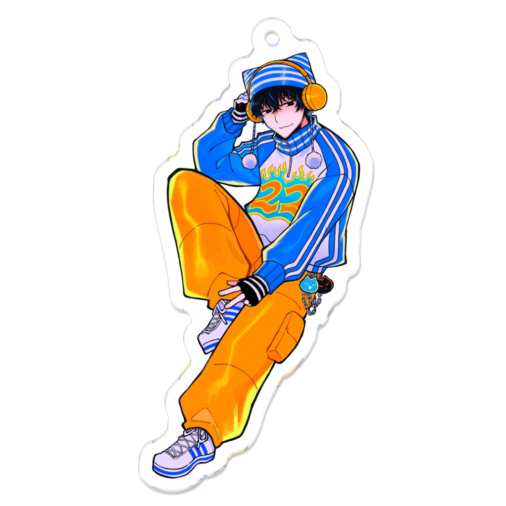【アクキー】芽々野響也 単体【猫シリーズ】
