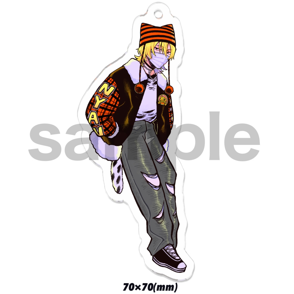 【アクキー】森田真琴 単体【猫シリーズ】