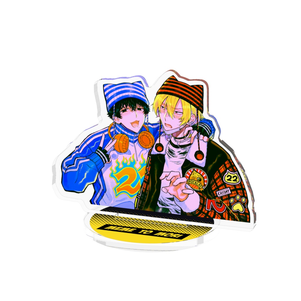【アクスタ】めめもり コンビ【猫シリーズ】