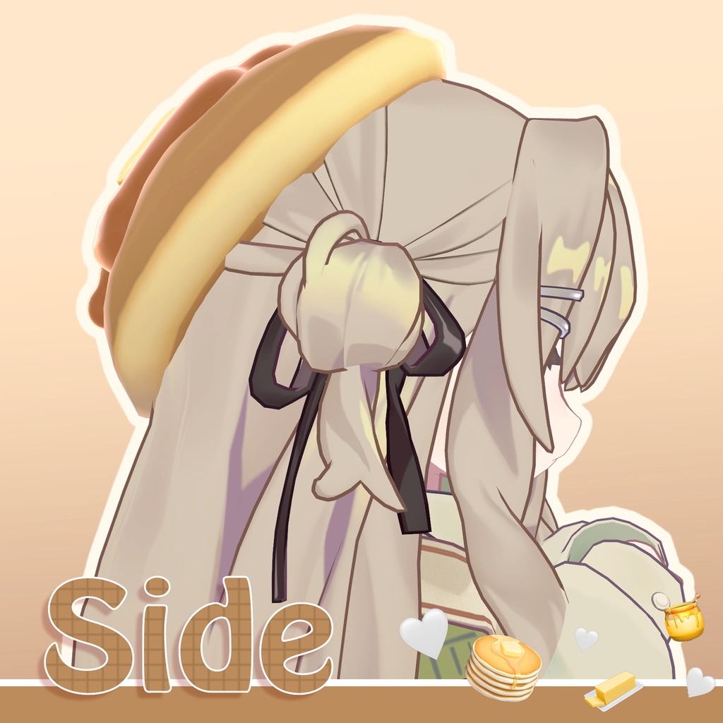 パンケーキ帽子🥞【pancake hat】