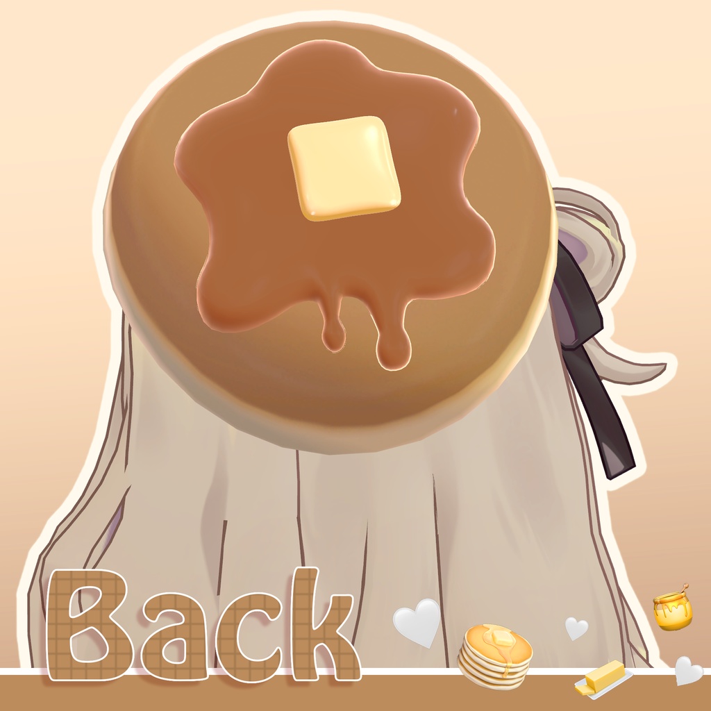 パンケーキ帽子🥞【pancake hat】