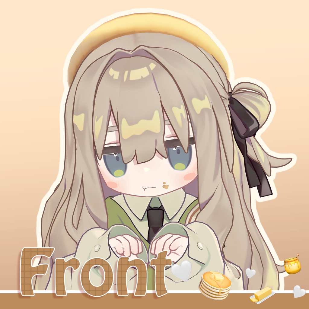 パンケーキ帽子🥞【pancake hat】