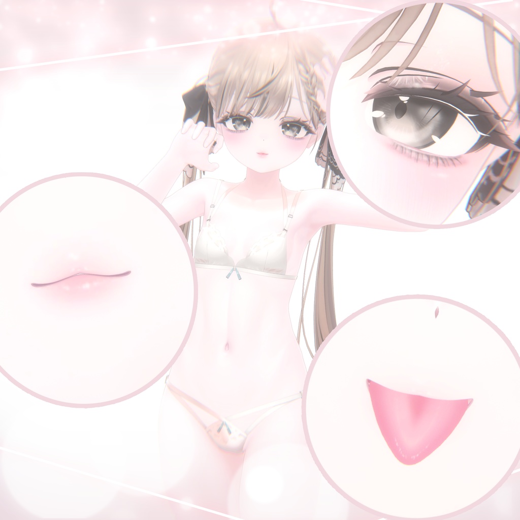 【マヌカ専用】manuka texture set(face+body+eyes)🍯🤍