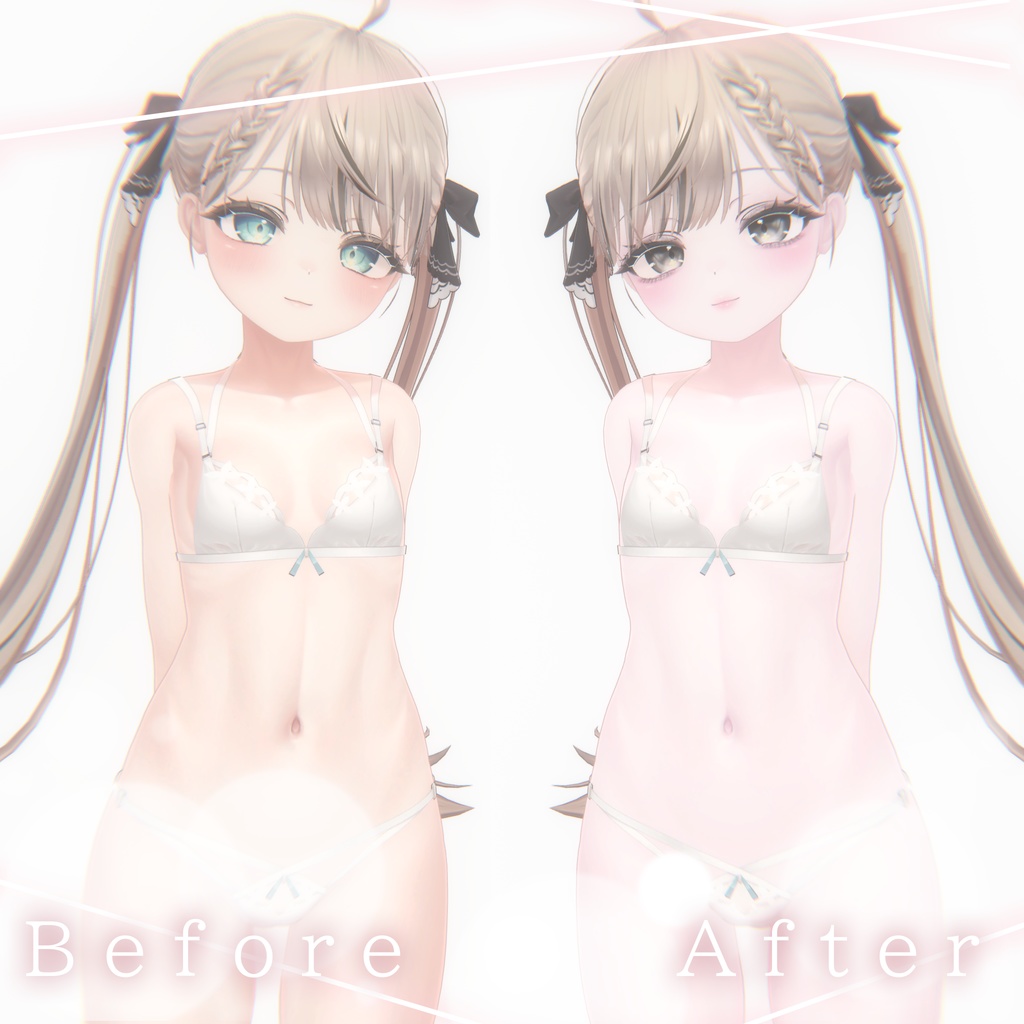 【マヌカ専用】manuka texture set(face+body+eyes)🍯🤍