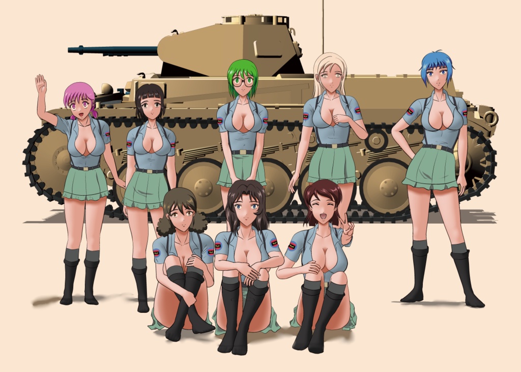 第41回冬季無限軌道杯 1回戦第3試合 青師団高校対サンダース大学附属高校