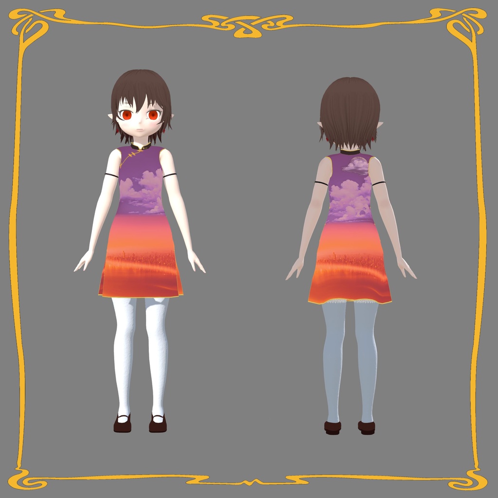 「南雲みか」VRMモデル