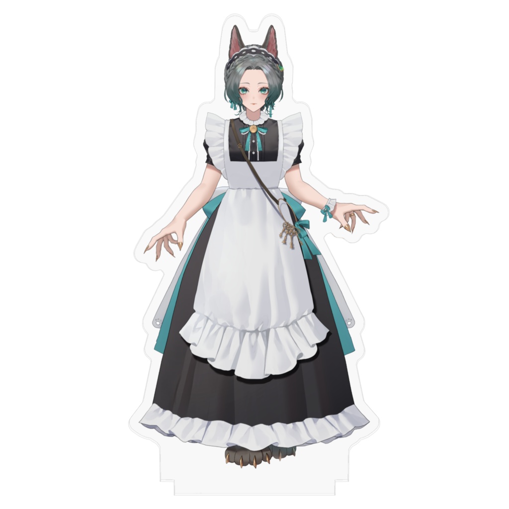 【常設グッズ】Meido Mizuki 夏服立ち絵 アクリルスタンド 【個人勢Vtuber】