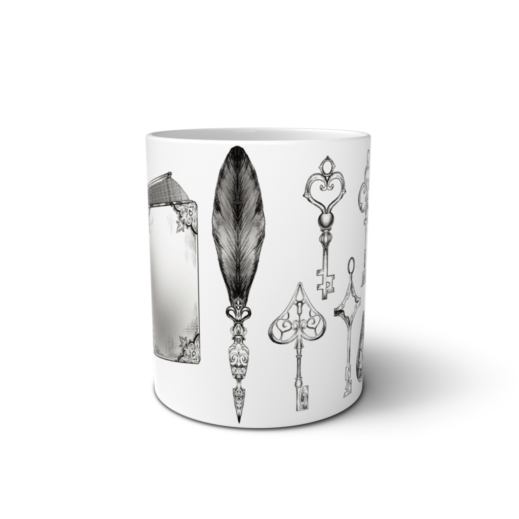 【常設グッズ】Meido Mizuki Original Mug マグカップ【個人勢Vtuber】