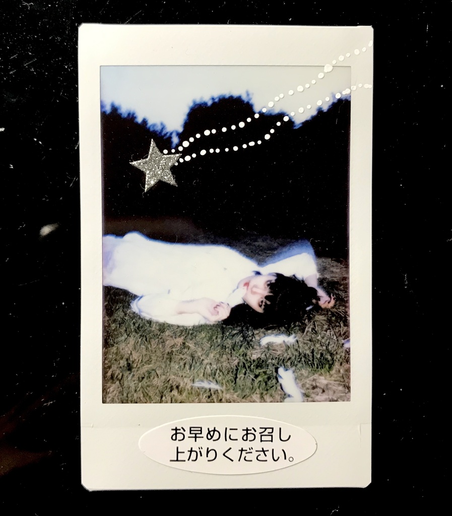 ランダム落書きチェキ 3枚セット りんりかん Booth
