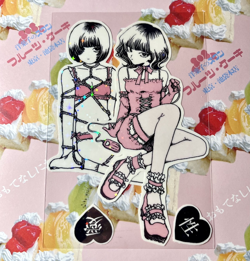 🎀愛娘ホログラムステッカー🎀