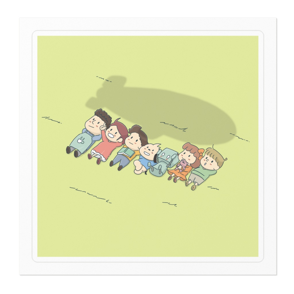 ハルイチと仲間たちのひこうせん【シール】