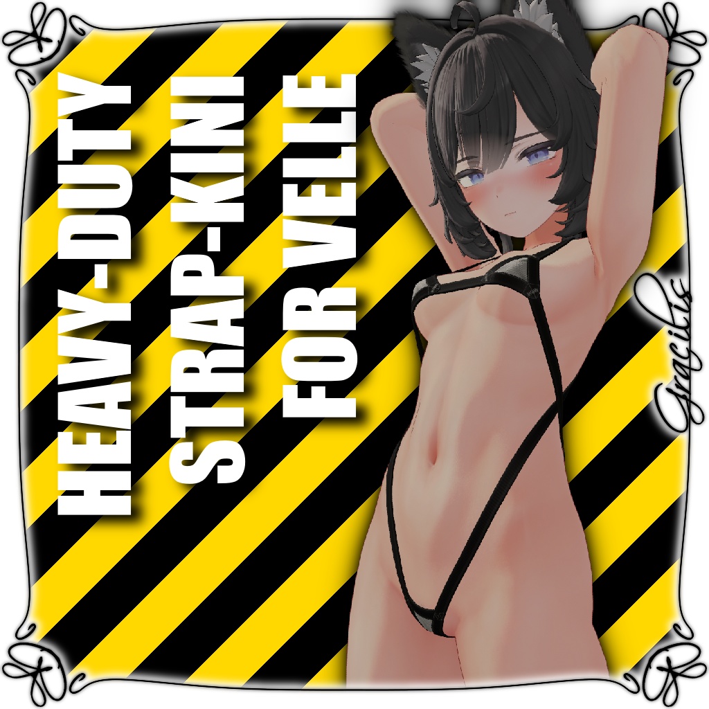 Heavy-duty Strap-kini for Velle