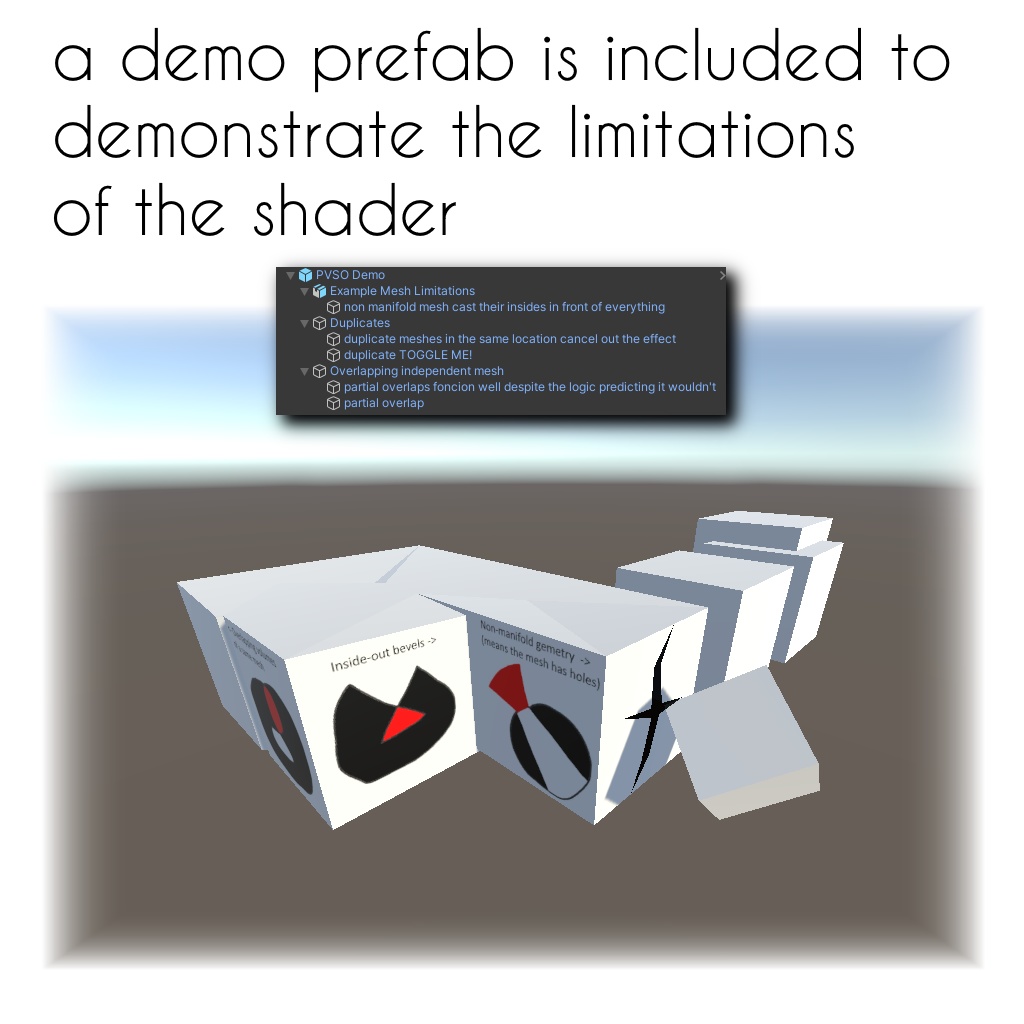 PVSO - 【視界遮断シェーダー】View Occlusion Shader