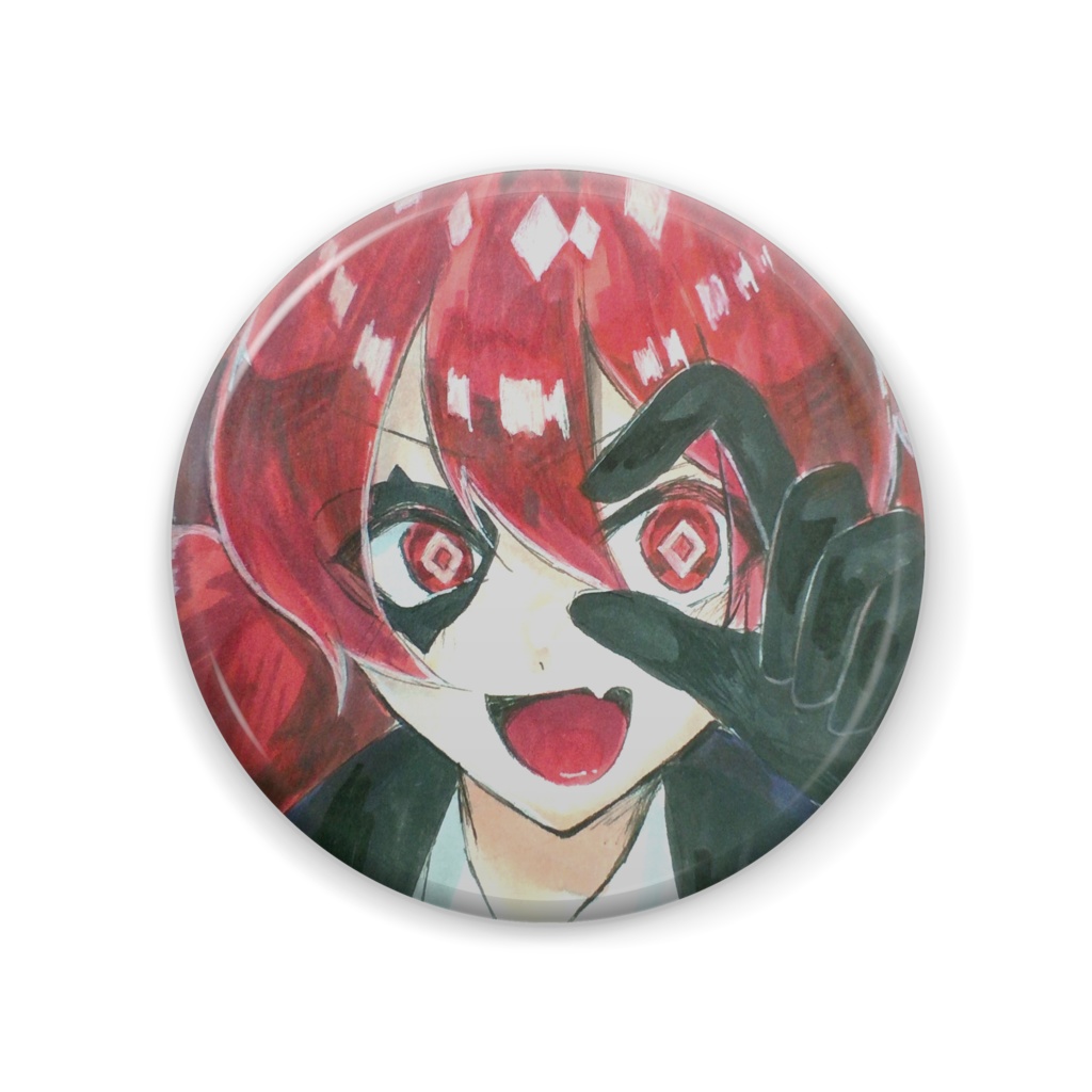 ツムル先生缶バッジ